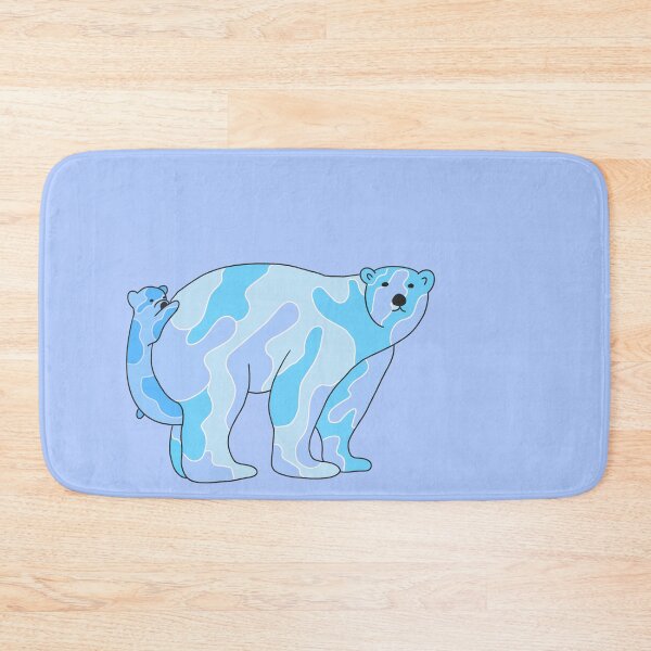 Item preview, Polar Bear Purple and Baby designed and sold by lauraginger.