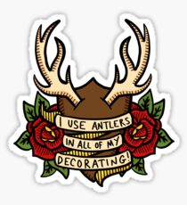 No-one Decorates Like Gaston Sticker