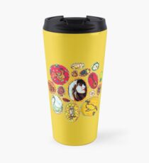 Joanna In Her Milk-Eyed Mender Flower Travel Mug