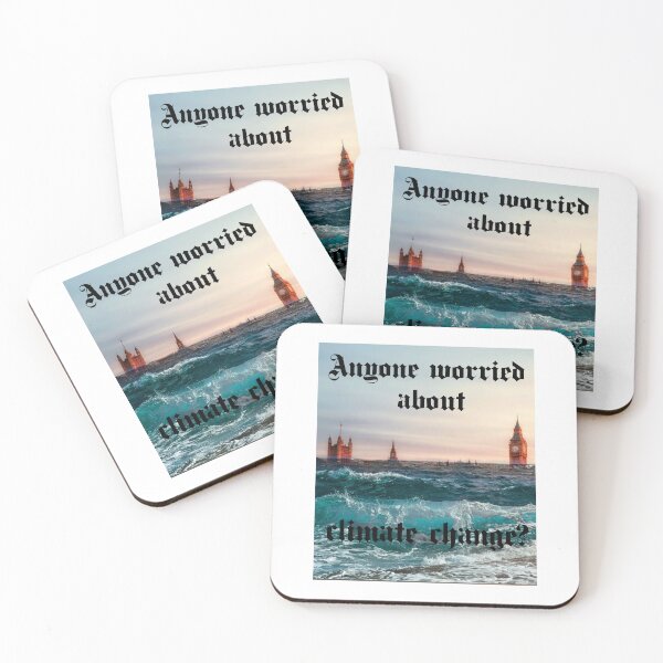 Item preview, Anyone worried about climate change designed and sold by CottagePop.