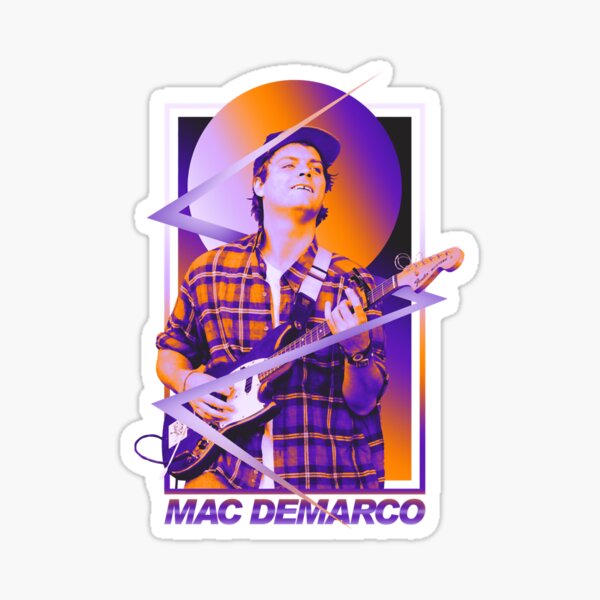 Mac Demarco Sticker For Sale By Lichttupfer Redbubble