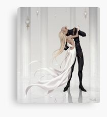 So long as the music plays Canvas Print