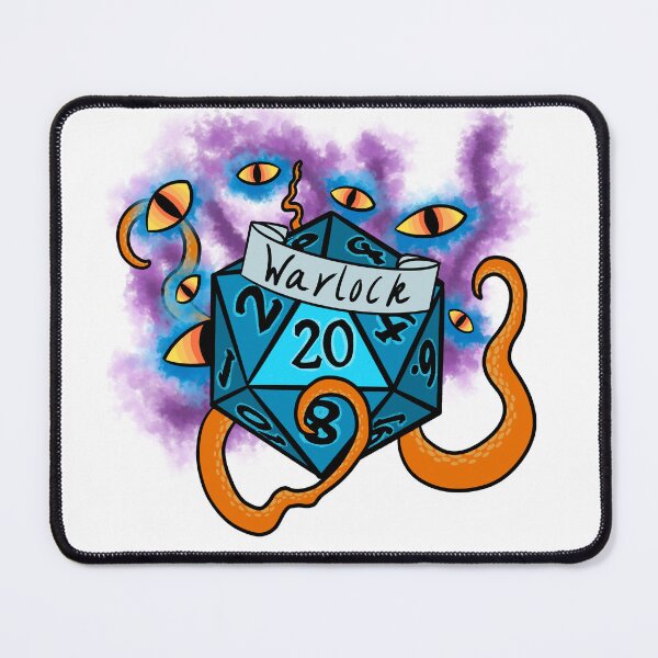Item preview, DnD D20 class warlock designed and sold by TammyJX.