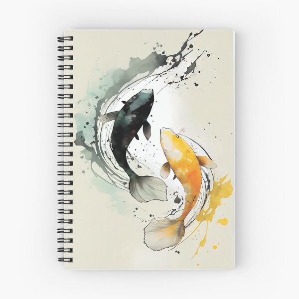Item preview, Graceful Koi: Prosperity in Ink designed and sold by fi-generations.