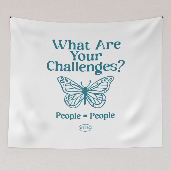 Item preview, (Non-Profit) What Are Your Challenges? - Original designed and sold by OTRBGStore.