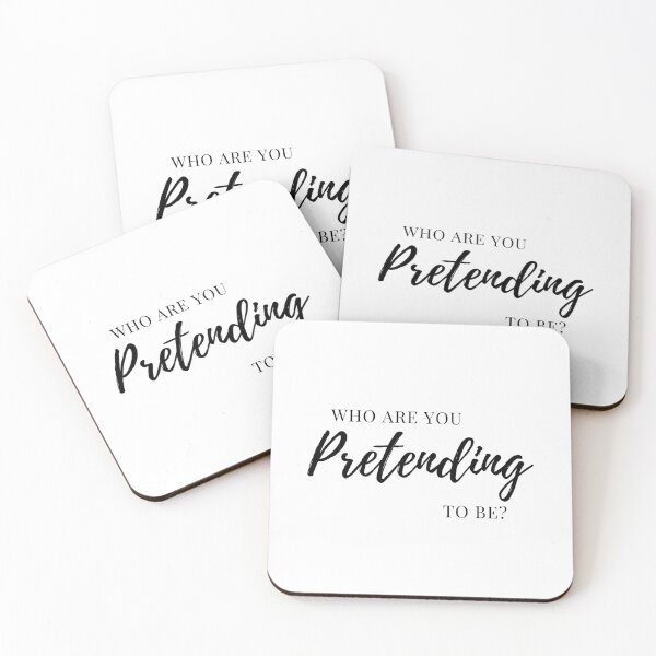 Item preview, Who are you pretending to be? designed and sold by Finds.