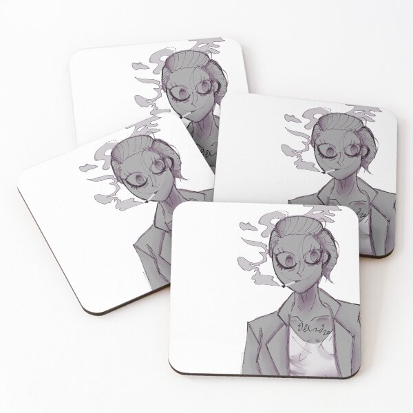 Item preview, Cool smoker girl designed and sold by Mewwilljun.