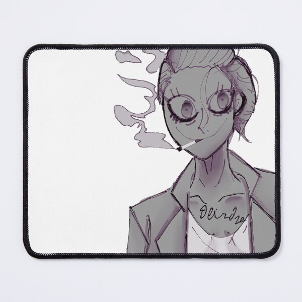 Item preview, Cool smoker girl designed and sold by Mewwilljun.