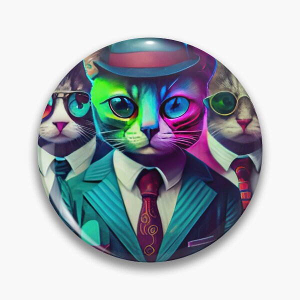 Artikelvorschau, gangster katzen entworfen und verkauft von ArtificialGenes.