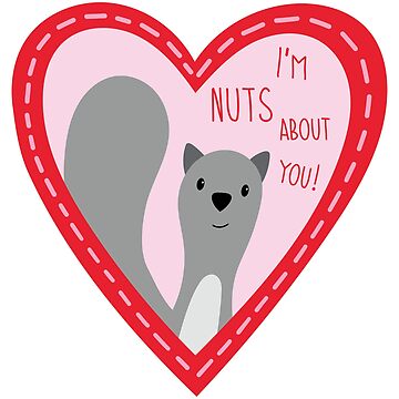 Artwork thumbnail, Squirrel Valentine's Day by Shiny Happy World