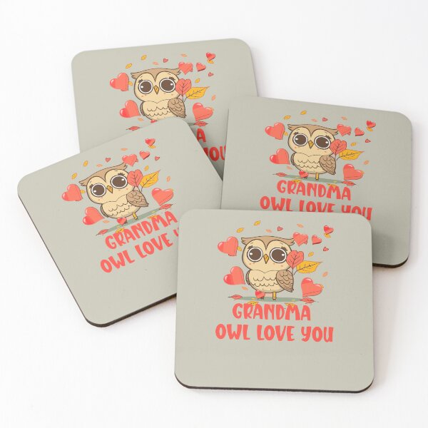 Item preview, Chibi Owl Valentine, Grandma Owl Love You designed and sold by DiensDesign.