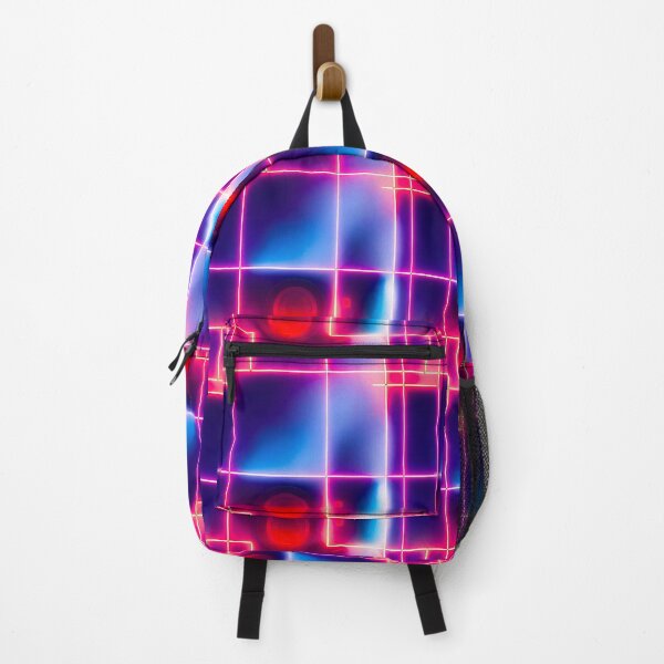 Item preview, Cyberpunk laser neon colorfull lights futuristic electronic pattern designed and sold by SJG-digital.