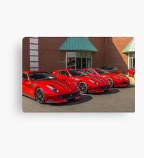 F12 tdf lineup Canvas Print