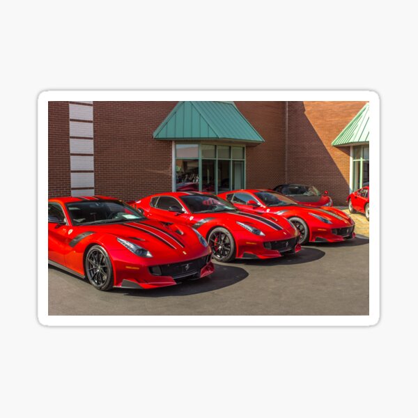 F12 tdf lineup Sticker