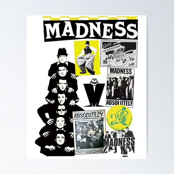 absolutely The madness retro band gift for fans 