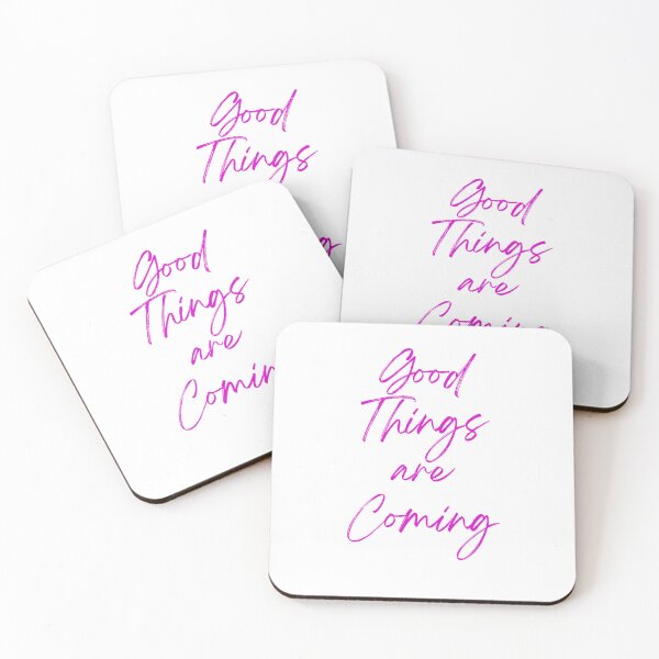 Item preview, Good things are coming - Positive Affirmations designed and sold by Happier-Futures.