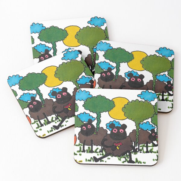 Item preview, sheep and chicks designed and sold by SethBondPerry.