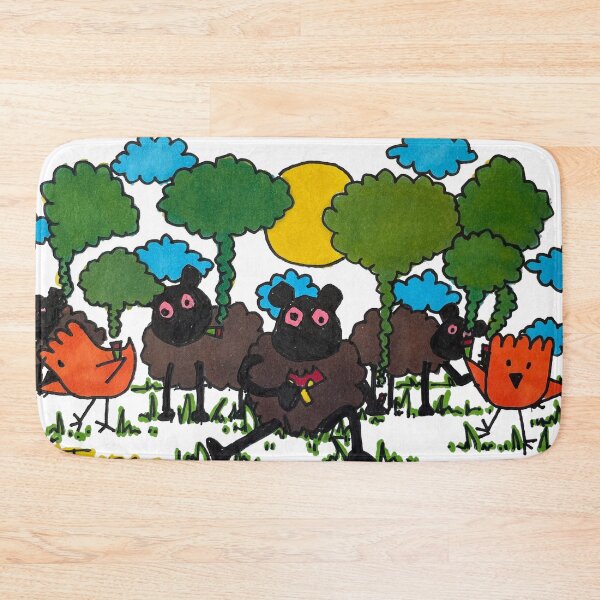 Item preview, sheep and chicks designed and sold by SethBondPerry.