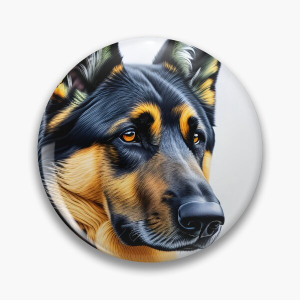 Item preview, German shepherd, charcoal drawing 2, Ai Generated Art  designed and sold by ACC .