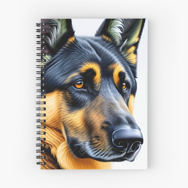 Item preview, German shepherd, charcoal drawing 2, Ai Generated Art  designed and sold by ACC .