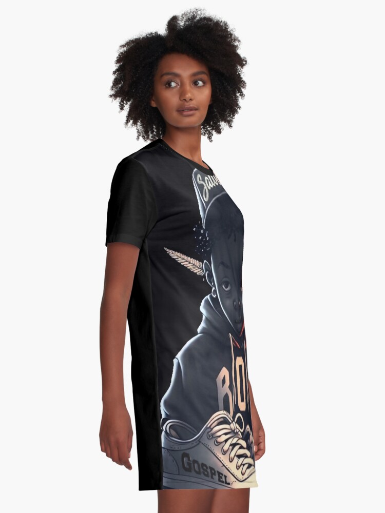 Christian Hip Hop Graphic T Shirt Dress