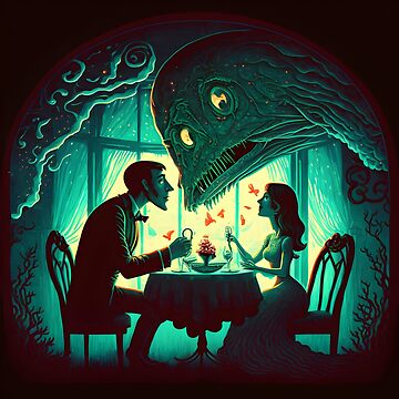 Artwork thumbnail, A Monster's Love: A Macabre and Scary Valentine's Day Collection by RafaelVanti