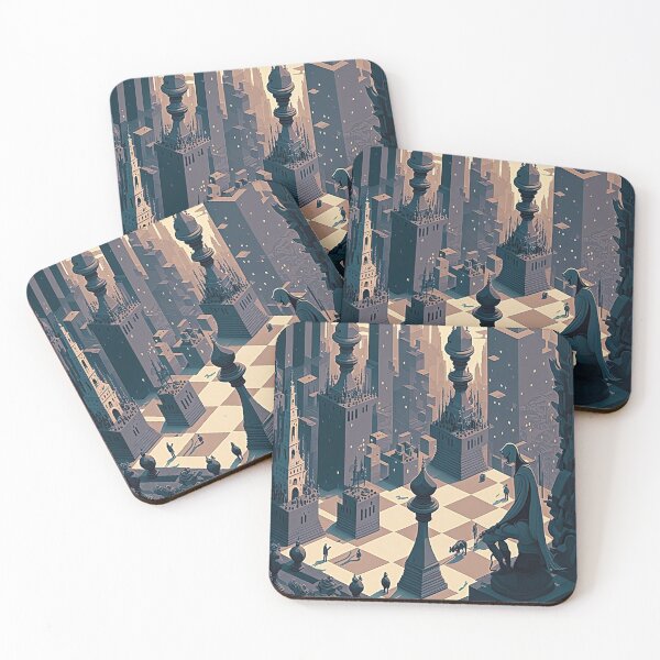 Item preview, Another world of chess designed and sold by Wesz808.