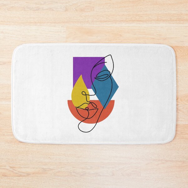 Item preview, Geometric abstract face designed and sold by Inaroda.