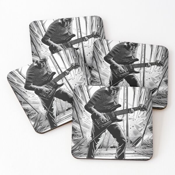 Item preview, A guitarist drawing designed and sold by brandway.