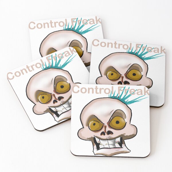 Item preview, The Control Freak Skull designed and sold by Omniweb.app.