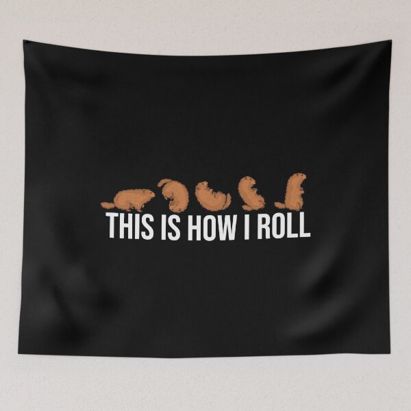 Item preview, This How I Roll Groundhog Day Gift designed and sold by DSWShirts.