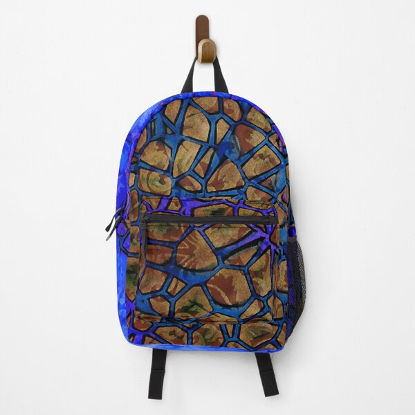 Item preview, Blue Indigo and Brown Cells designed and sold by Ladydi.