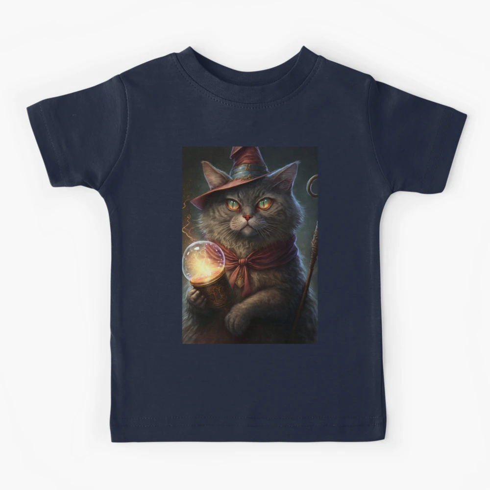 Cat wizard 2024 t shirt