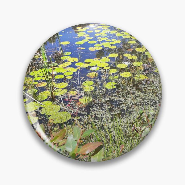 Item preview, Green Shades Sunny Pond Happy Green Botanical Vibes 1 of 4 designed and sold by Beachy.