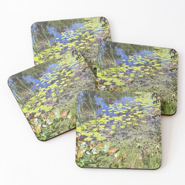 Item preview, Green Shades Sunny Pond Happy Green Botanical Vibes 1 of 4 designed and sold by Beachy.