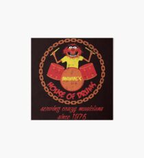 House of Drums (distressed) Art Board