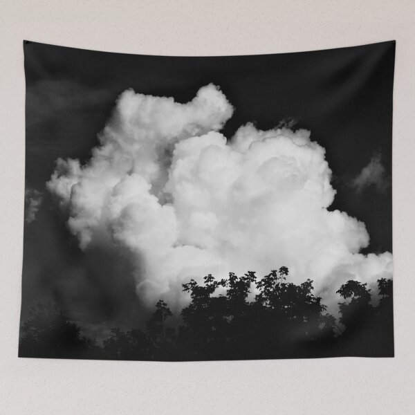 Item preview, Black and White Storm Cloud designed and sold by Nalinne Jones.