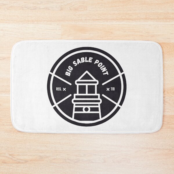 Item preview, Big Sable Point Lighthouse at Ludington, Lake Michigan, USA - Vintage Logo designed and sold by Vintage-TM.