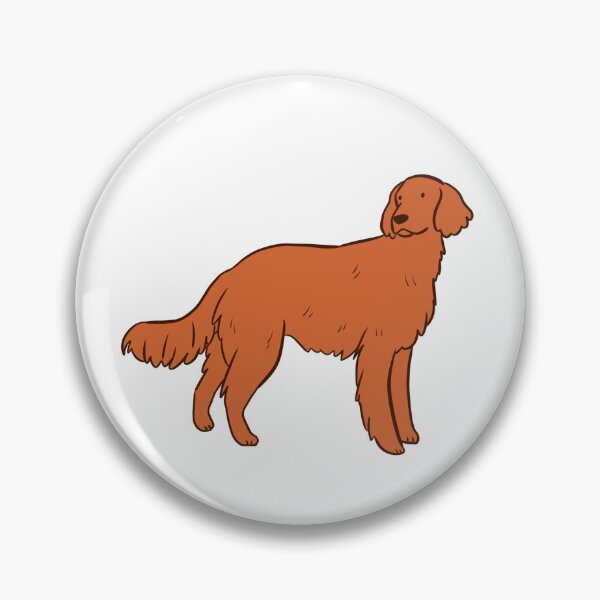 Artikelvorschau, Niedliche Hundeillustration des roten irischen Setters entworfen und verkauft von Yarafantasyart.