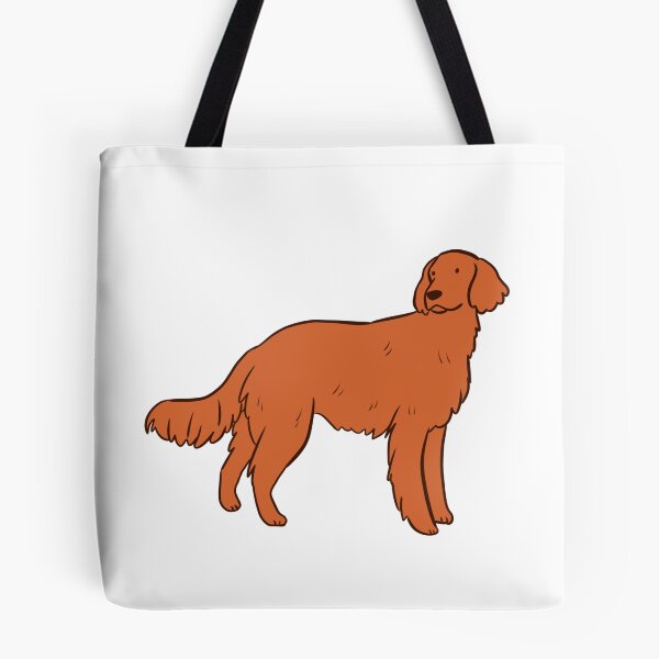 Artikelvorschau, Niedliche Hundeillustration des roten irischen Setters entworfen und verkauft von Yarafantasyart.