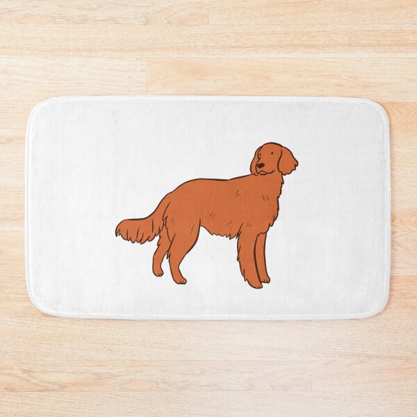 Item preview, Red Irish Setter cute dog illustration  designed and sold by Yarafantasyart.