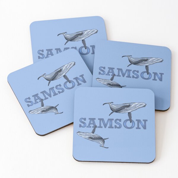 Item preview, Samson Name Design with Whales designed and sold by royaldesigns28.