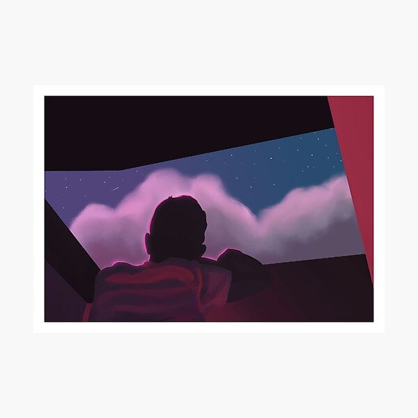 Let the clouds go by Photographic Print