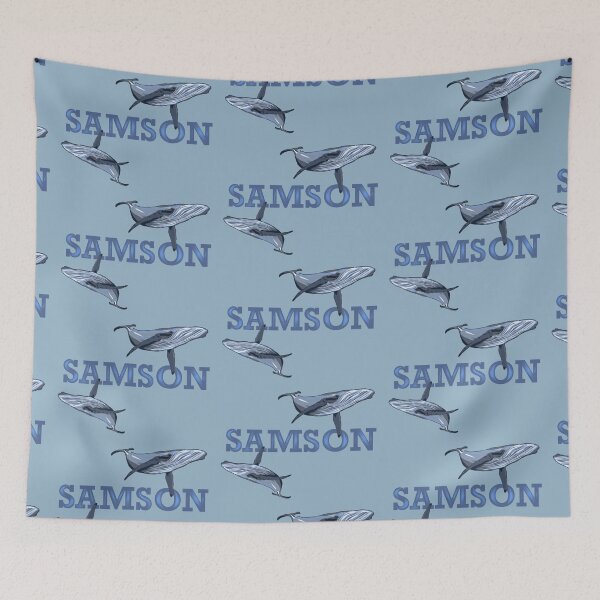 Item preview, Samson Name Design with Whales designed and sold by royaldesigns28.