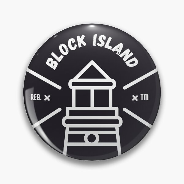 Item preview, Block Island Southeast Light in New Shoreham, Rhode Island, USA - Vintage Logo designed and sold by Vintage-TM.