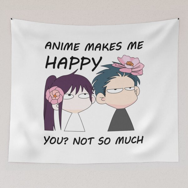 Item preview, Anime Makes Me Happy, You, Not So Much   designed and sold by PerllaDesigns.