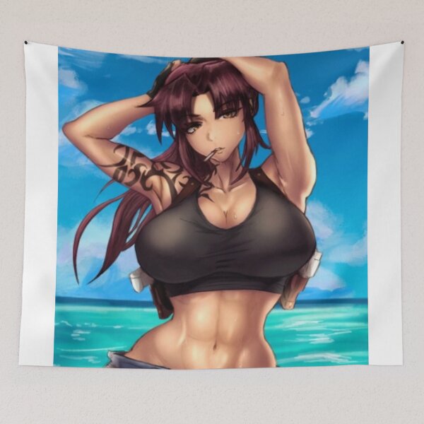 Item preview, Empower like Revy: Get the ultimate Black Lagoon two-hand gun woman sexy manga beauty apparel designed and sold by theUltZombie.