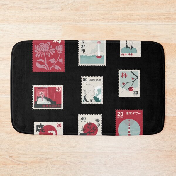 Item preview, Beautiful Japanese Stamps  Pack - Black Version   designed and sold by PerllaDesigns.