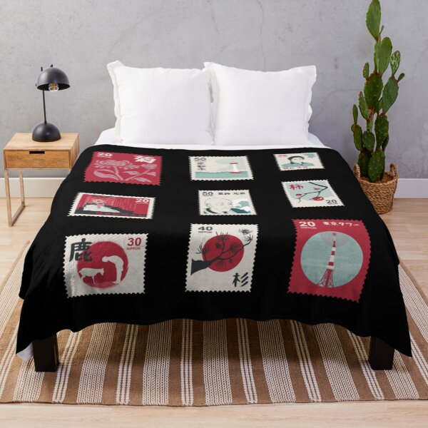 Item preview, Beautiful Japanese Stamps  Pack - Black Version   designed and sold by PerllaDesigns.