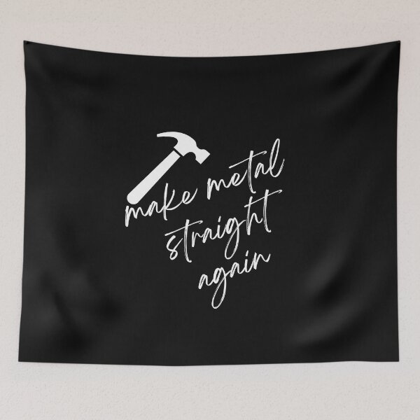Item preview, Make Metal Straight Again designed and sold by kakashi-sama.